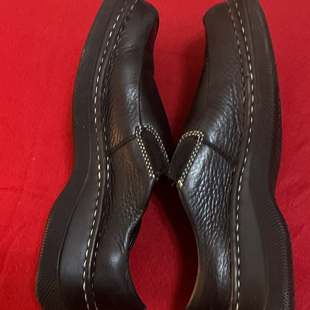 Born Women Dark Brown Leather Loafers Size 7.5 - Picture 11 of 13